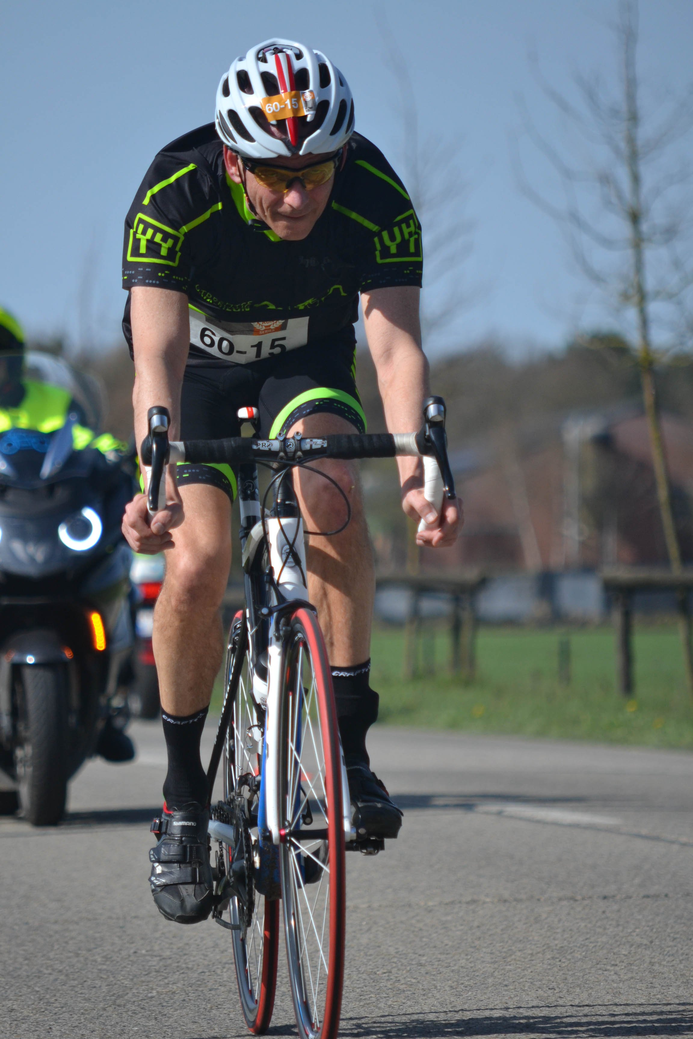 competitie - UHTT Run Bike Run Team Geel Erick Fiets 2 - UHTT Run Bike Run Team verrassend 11e in Challenge Duathlon Geel - raceverslag, Nederland, Hardlopen, Fietsen, competitie, 2018
